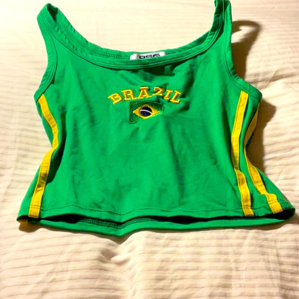 This is a cute Brazil tank top